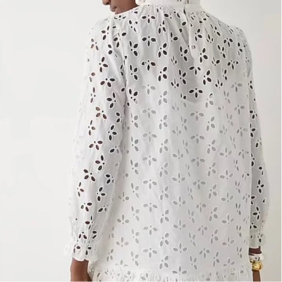 J.Crew Ruffleneck Mini Dress, Size XL, NWT - Picture 3 of 7